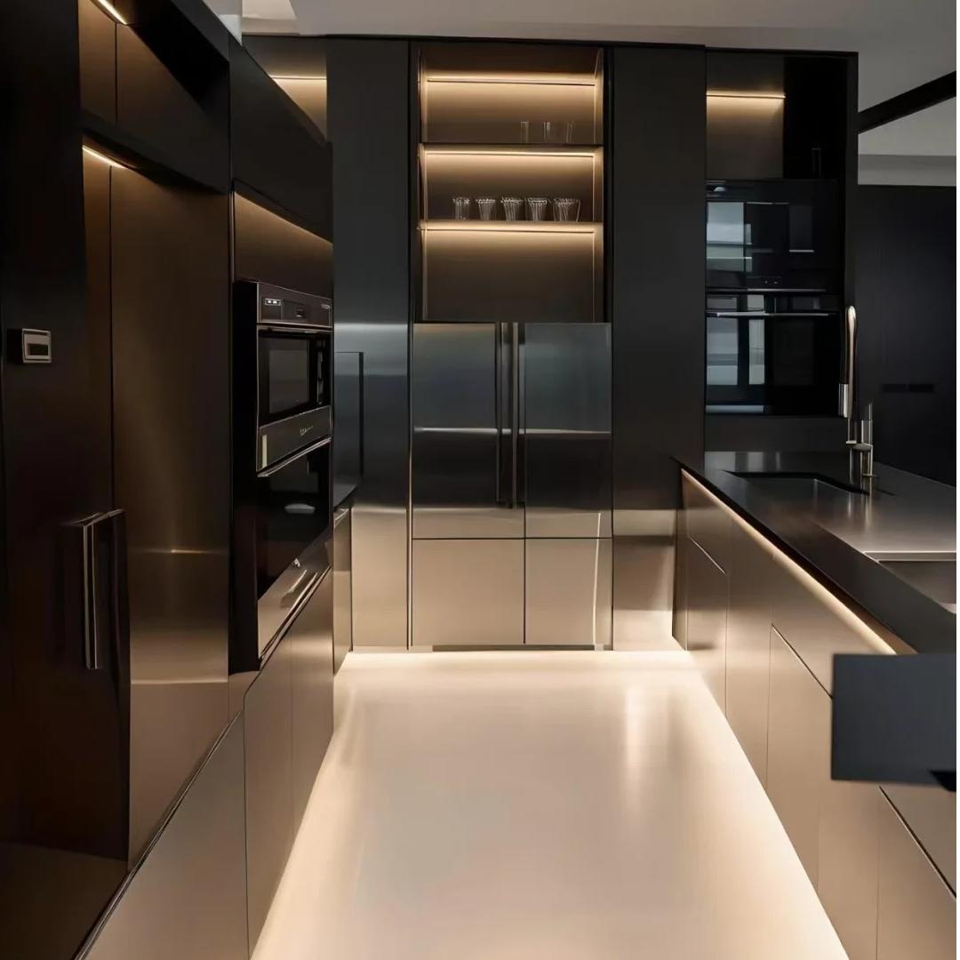 Anti - Fingerprint Stainless Steel Cabinets
