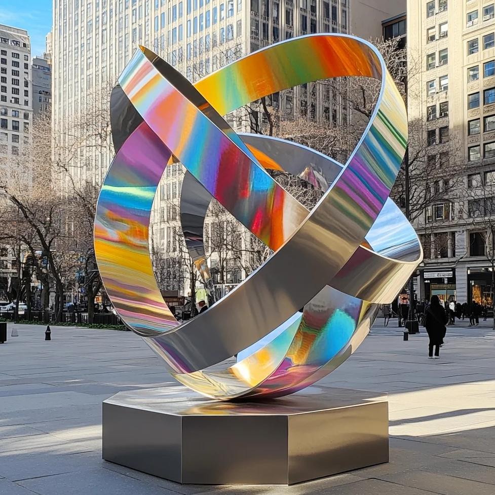 Outdoor Metal Art Sculpture factory