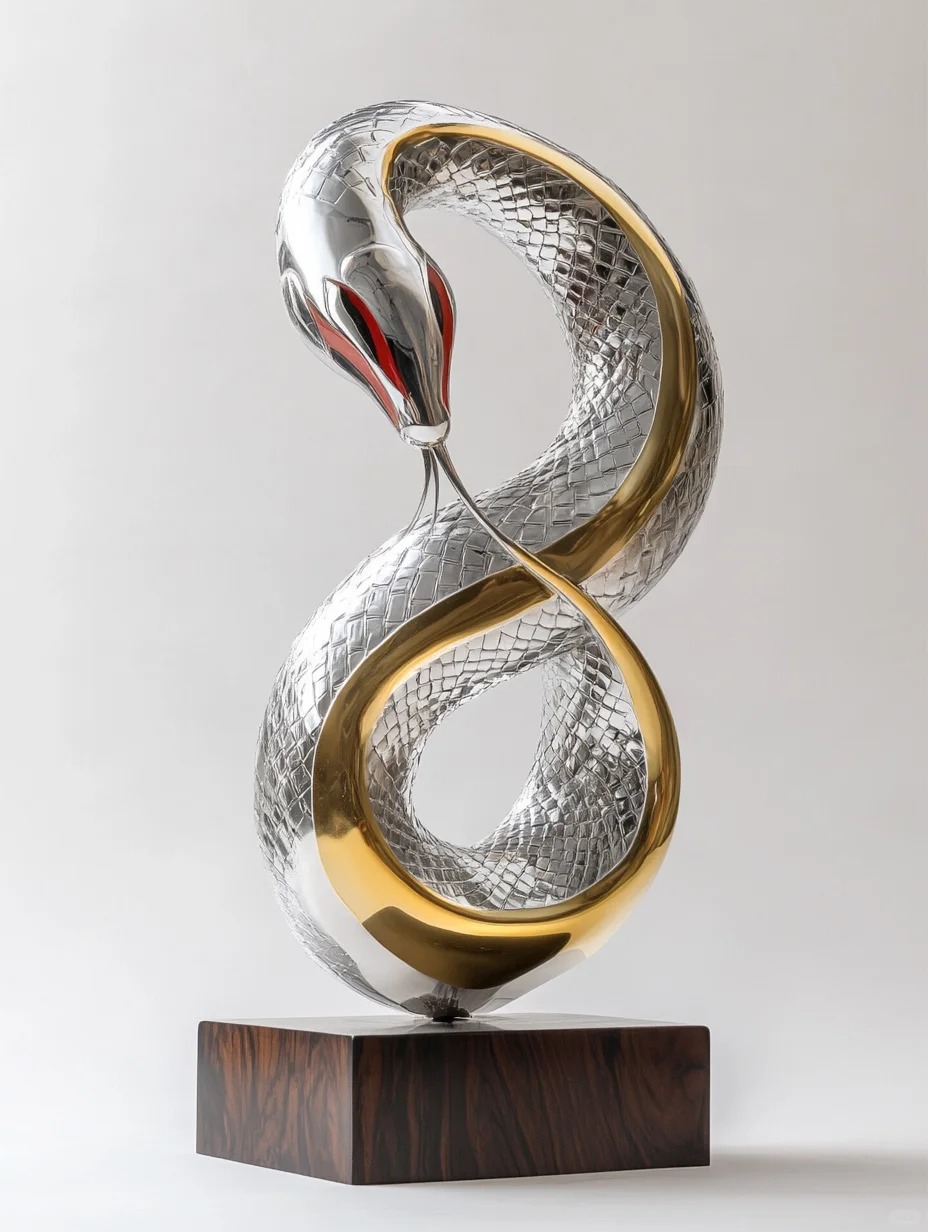 Stainless Steel Sculpture for Commercial Space
